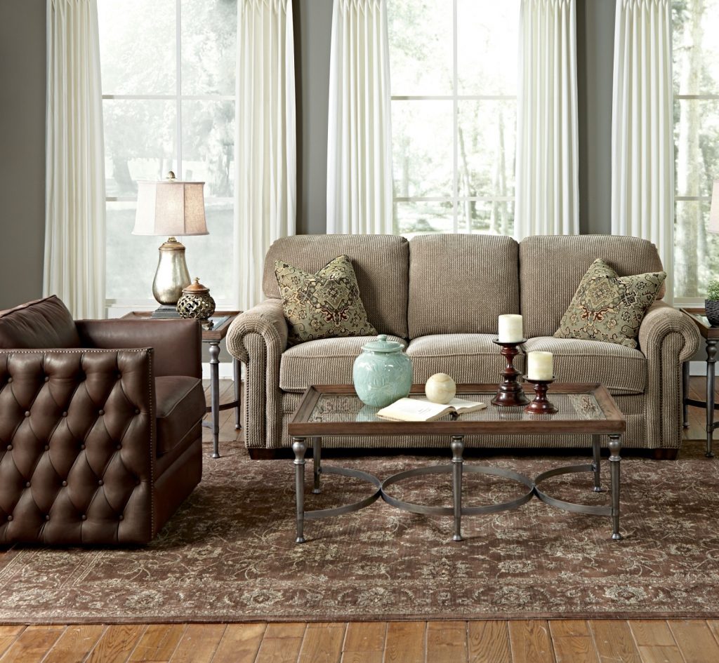 Update your space with any one of these stylish Flexsteel furniture sofas for your Chattanooga living room.