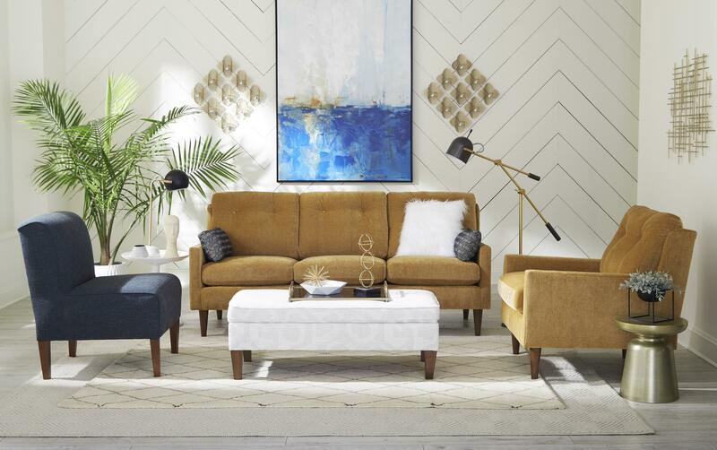 Another great alternative to grey for your Chattanooga interior design is camel colored pieces like these from Best Home.