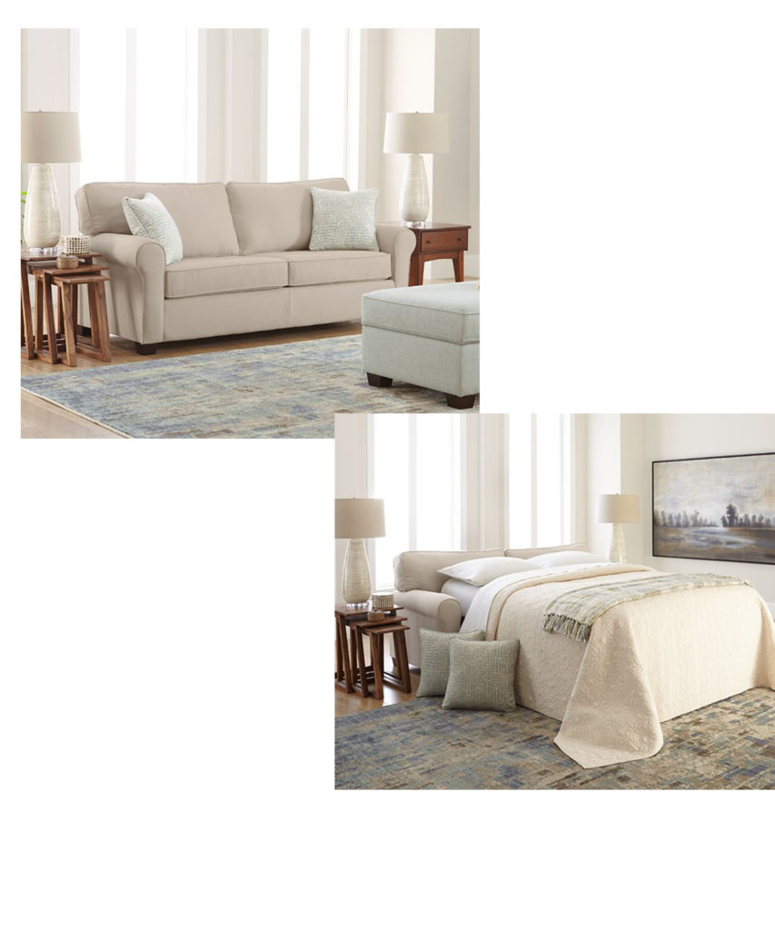 Sleeper sofas like this one by Best Home Furnishing also add convenience to your Chattanooga living room.