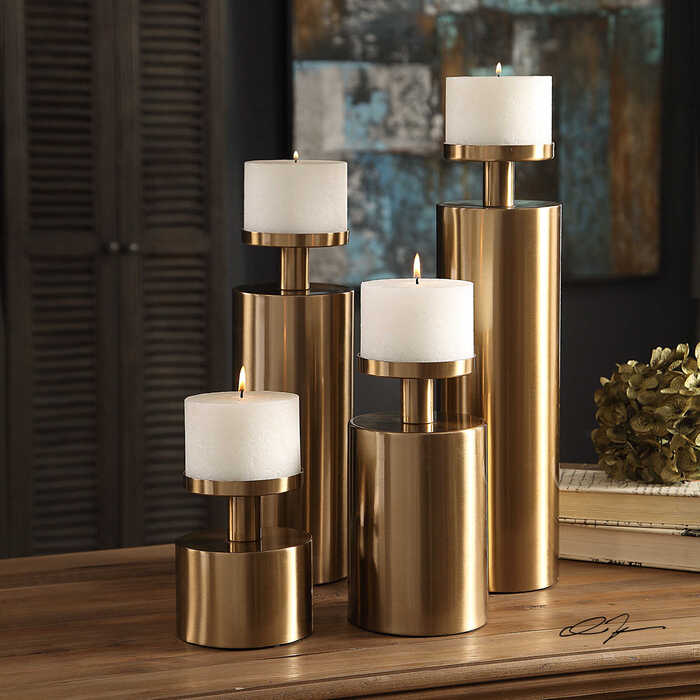 Uttermost candle holders for your Thanksgiving centerpiece