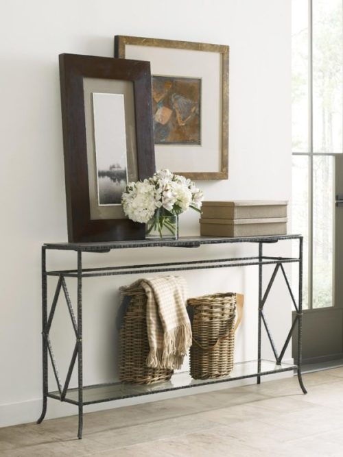 This console table by Kincaid holds wonderful home decor pieces that adds the extra touch.