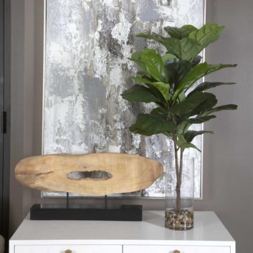 URBANA FIDDLE LEAF FIG BY UTTERMOST BRINGS THE PERFECT HOME INTERIOR DECOR TOUCH TO ANY ROOM.