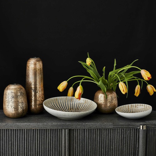 Decor pieces by Kincaid featuring an accent vase.