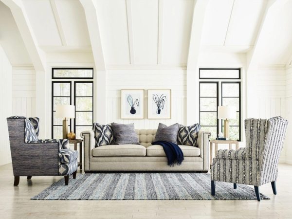 living room makeover with a sofa by Kincaid.