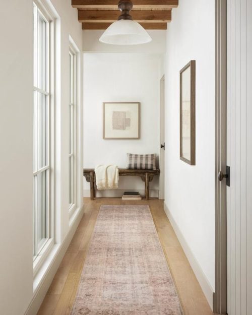 hallway rug by Loloi for a cozy home 