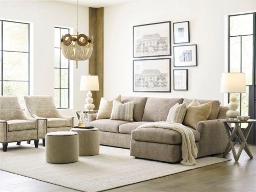 living room furniture by Kincaid for a cozy home look