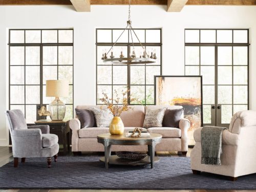 Large living room sofa by Kincaid for a cozy home feel