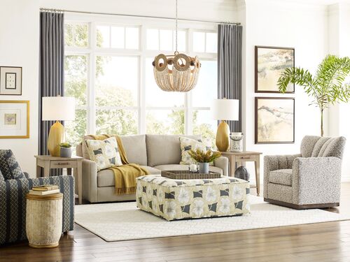living room designs featuring furniture from Kincaid for a light and fresh look
