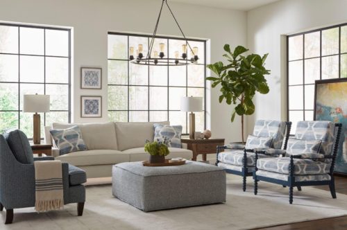 living room sofas with accent chairs